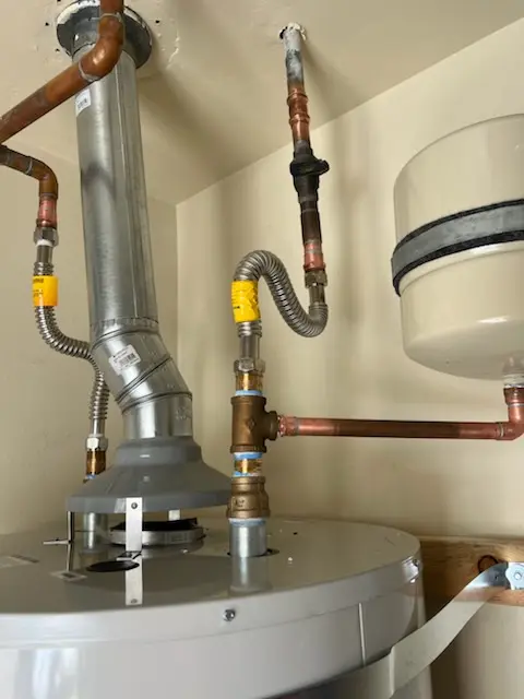 Water heater installation and plumbing repair in Morning Sun